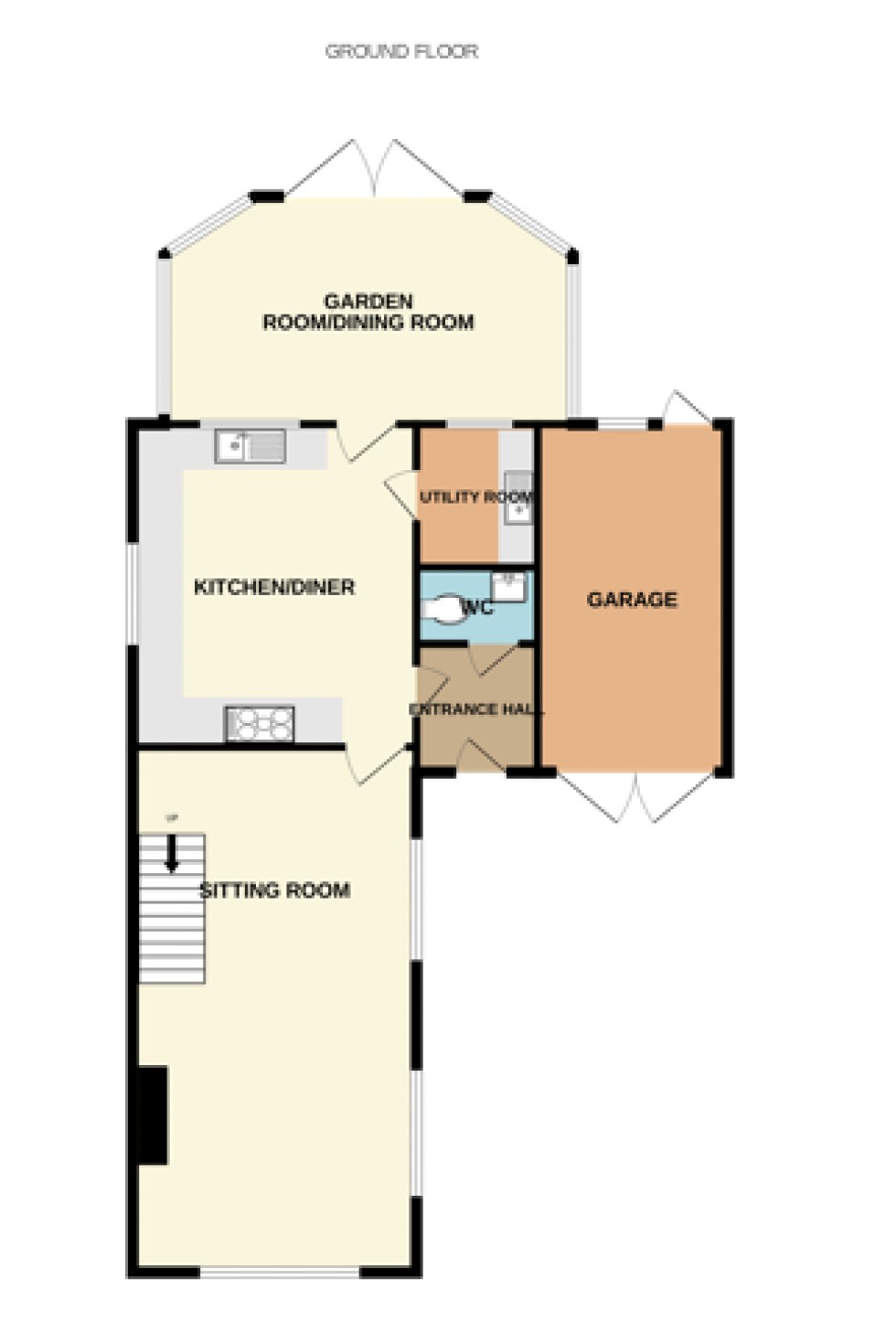Floorplan for New Mill Lane, Eversley