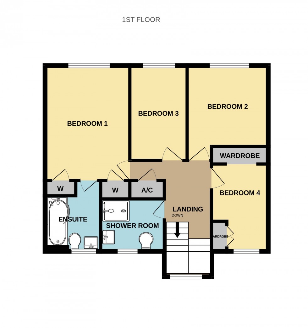 Floorplan for Hartford Road, Hartley Wintney