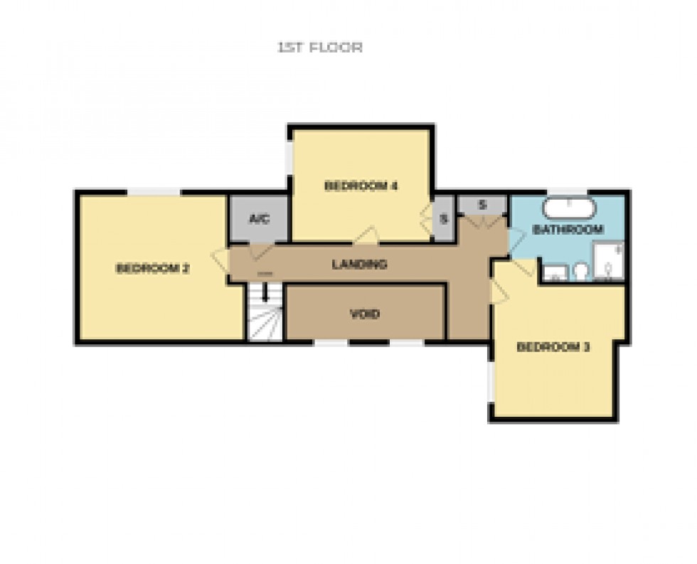 Floorplan for Hazeley Bottom, Hartley Wintney