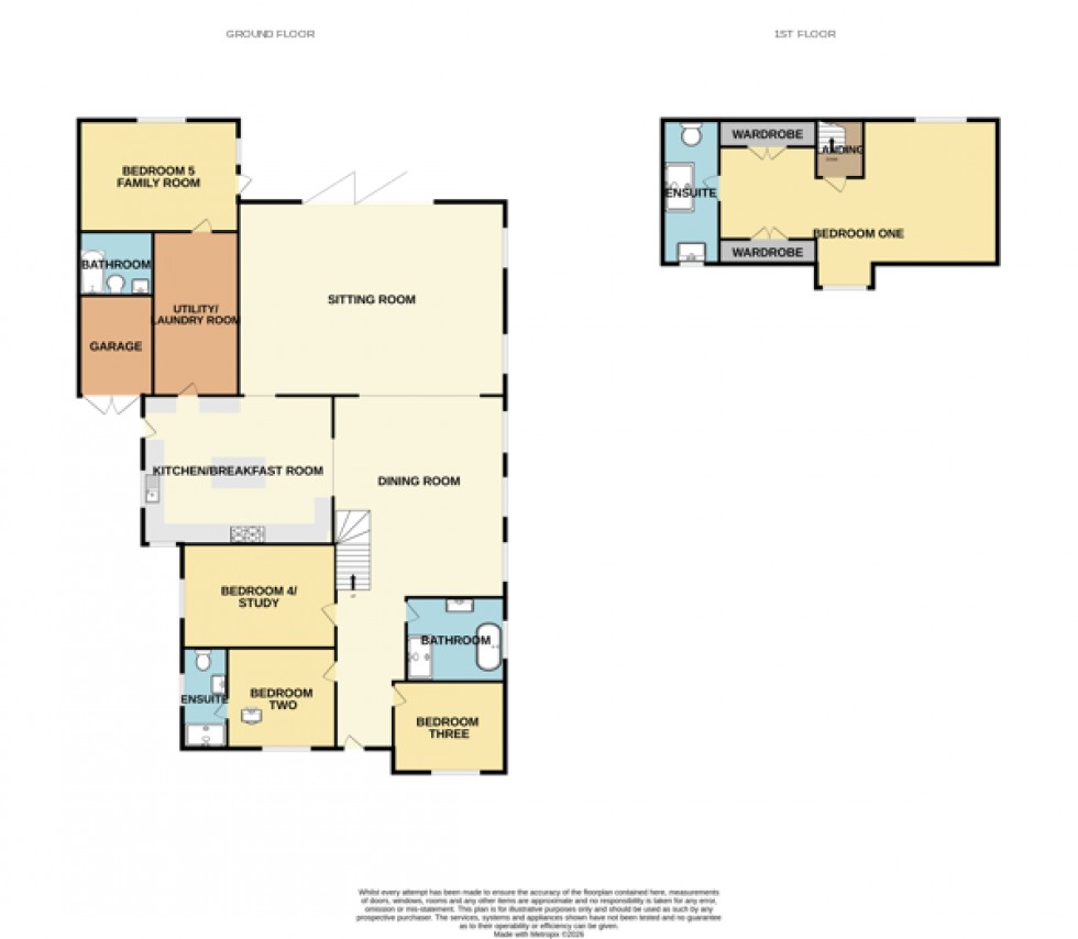 Floorplan for Reading Road, Finchampstead, Wokingham