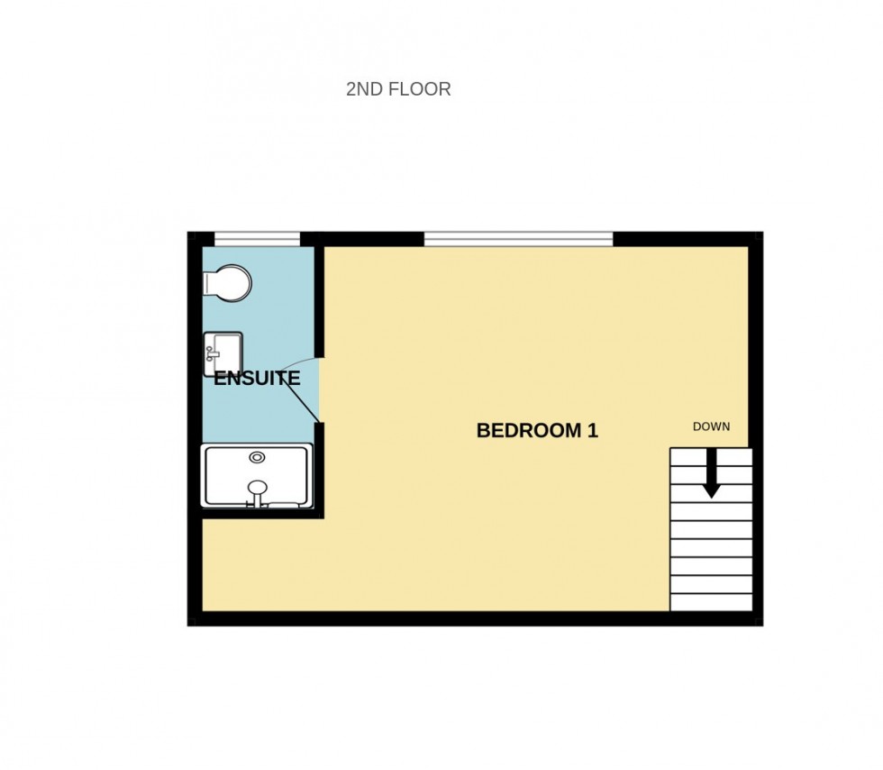Floorplan for Weir Road, Hartley Wintney