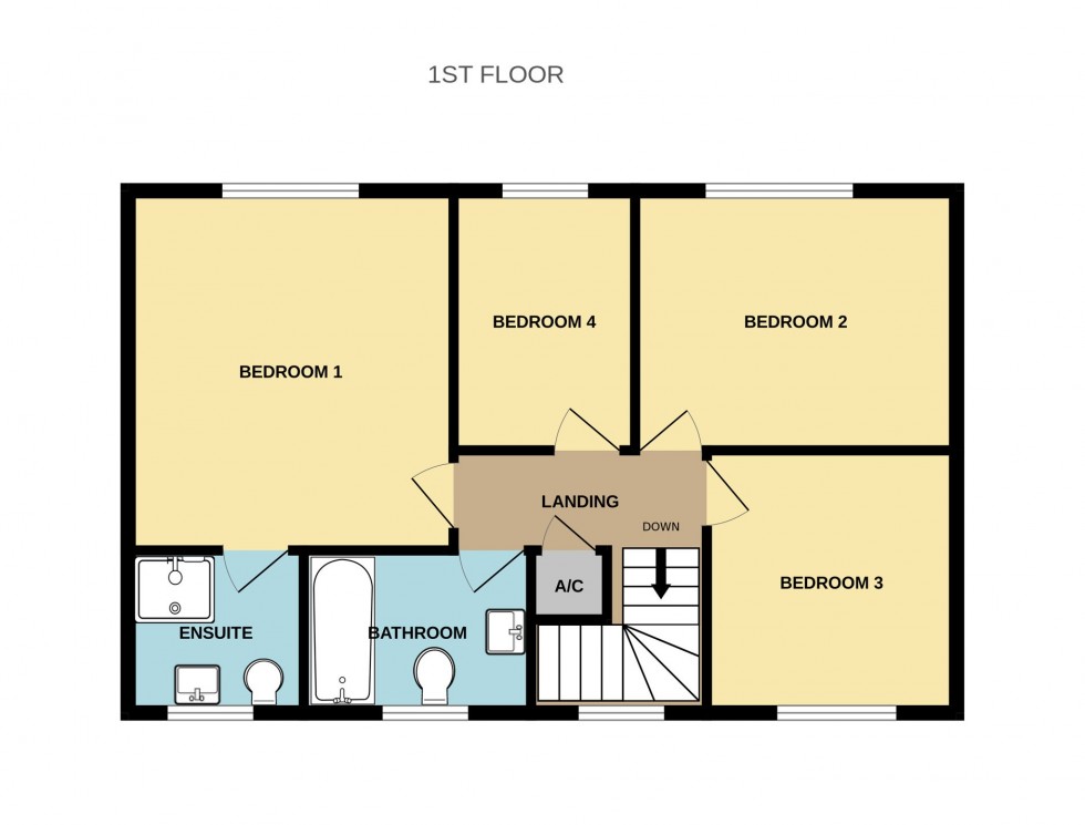 Floorplan for Bracknell Lane, Hartley Wintney