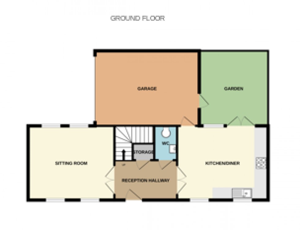 Floorplan for Monachus Row, Hartley Wintney