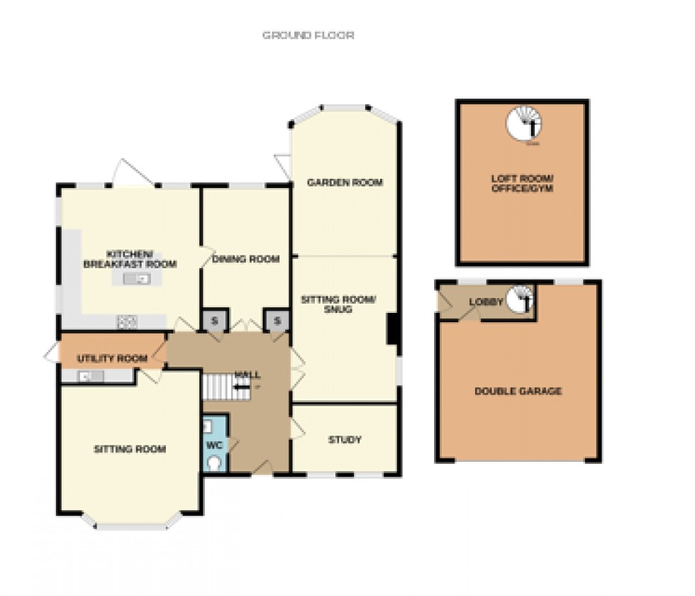 Floorplan for Mead Gardens, Hartley Wintney