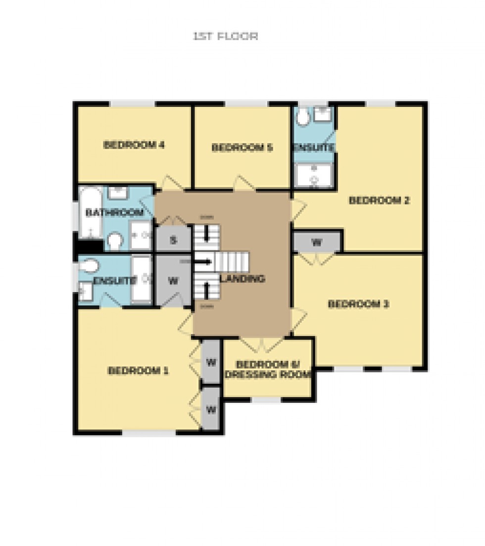 Floorplan for Mead Gardens, Hartley Wintney