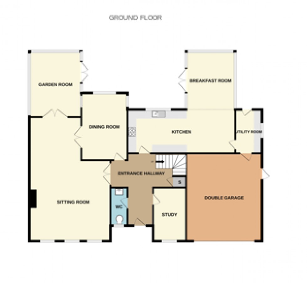 Floorplan for Tarrant Gardens, Hartley Wintney