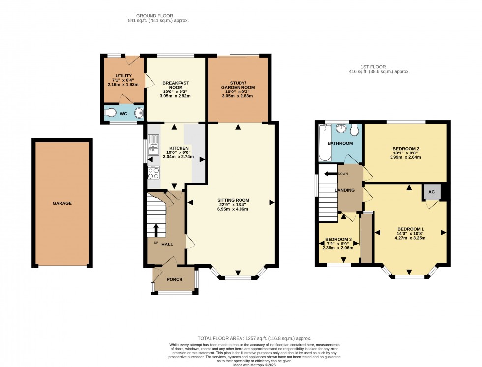 Floorplan for Harrow Way, Basingstoke