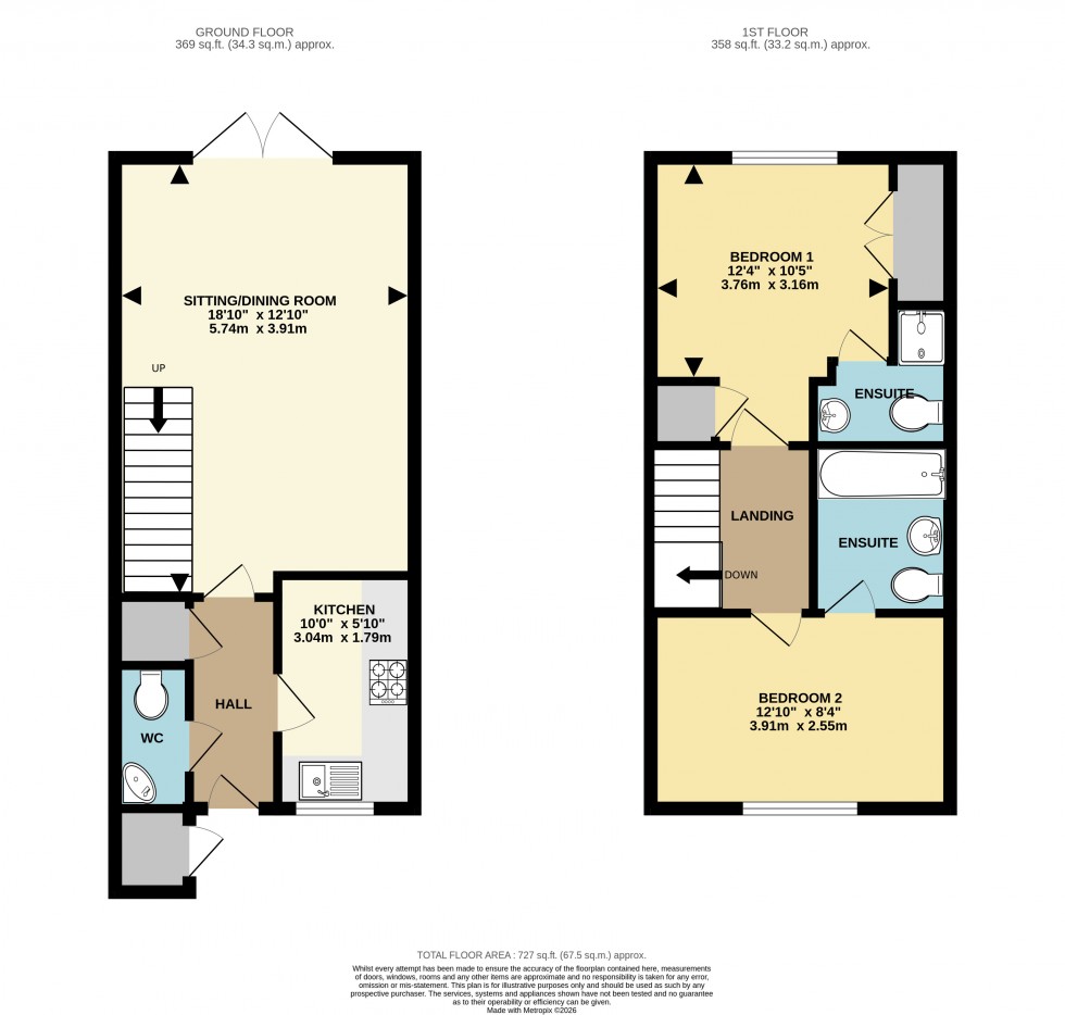 Floorplan for Beggarwood, Basingstoke