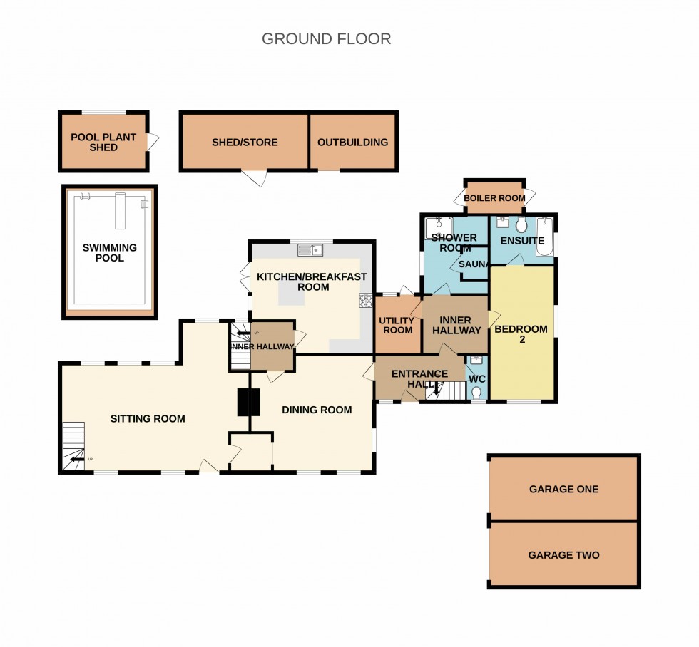 Floorplan for Swallowfield Road, Arborfield, Reading