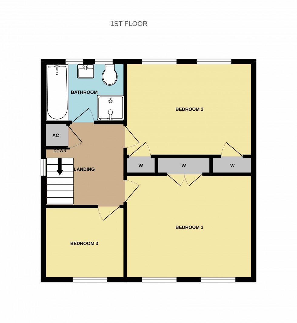 Floorplan for Weatherby Gardens, Hartley Wintney