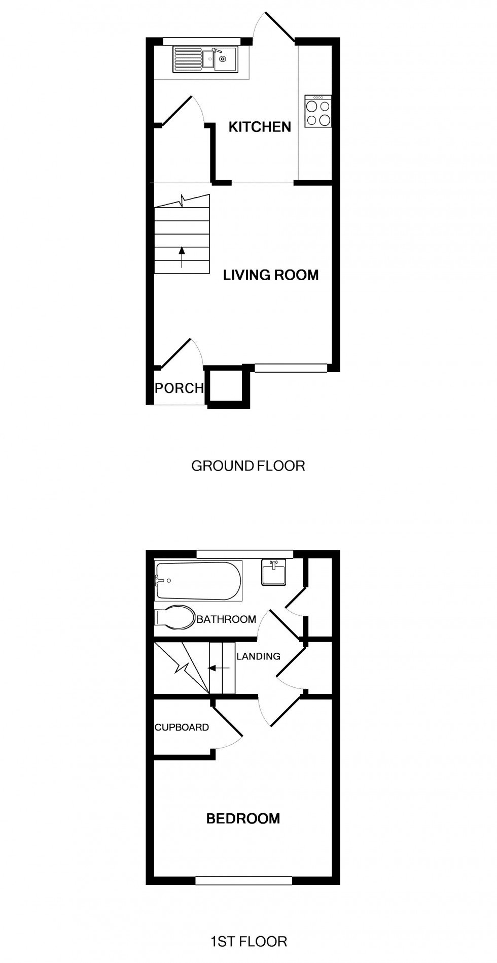 Floorplan for Kempshott Rise, Basingstoke